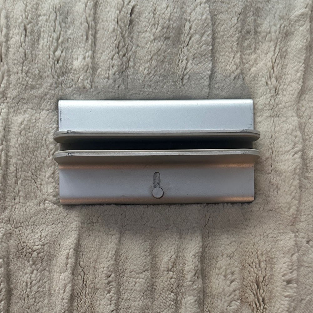 Silver Metal Laptop Holder
